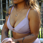 Soutien-gorge emboitant sans armatures coton bio Lilas - Côté - Natura Feel