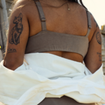 Soutien-gorge coton bio Foulard Ecorce - Dos - Natura Feel