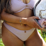 String femme coton Lilas - Face - Natura Feel