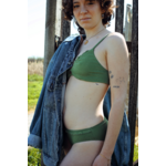 Soutien-gorge 100% coton sans armature Triangle à volants Lierre - Lifestyle 2 - Natura Feel