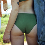 Slip femme 100% coton Lierre - Dos - Natura Feel