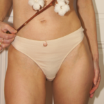 String femme coton Sable rose - Face - Natura Feel