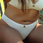 Culotte coton bio à volants Dune - Natura Feel