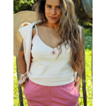 Caraco coton et teinture  végétale - Sable rose - Natura Feel