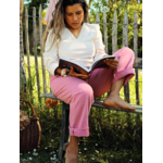 Haut de pyjama femme coton et teinture végétale Sable rose - Natura Feel