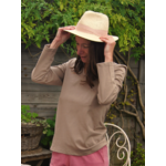 Haut de pyjama femme coton et teinture végétale Ecorce - Natura Feel