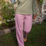 Pantalon pyjama femme coton Lilas - Natura Feel
