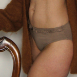 Slip femme coton à volants Ecorce - Natura Feel