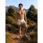 Boxer 100% coton homme - Ecume de mer - Natura Feel