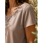 Chemise de nuit coton femme - Zoom - Ecorce - Natura Feel