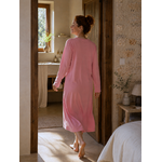 Chemise de nuit longue manches longues Lotus 2