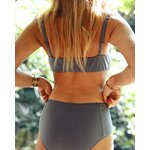 Brrassière 100% coton femme - Galet - dos - Natura Feel