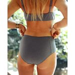 Shorty coton femme Galet- Dos - Natura Feel