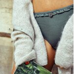 Culotte à volants coton bio Galet - face - Natura Feel
