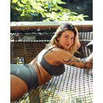 Soutien-gorge sans armature coton bio Emboitant Galet - côté - Natura Feel