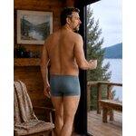 Boxer homme coton bio Galet - dos - Natura Feel