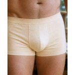Boxer 100% coton bio homme Pêche - Zoom - Natura Feel