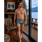 Boxer 100% coton bio homme Galet - Zoom - Natura Feel