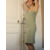 Robe nuisette en coton bio et teinture végétale Feuilles de sauge côté - Natura Feel