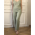 Pantalon pyjama femme coton bio et teinture végétale Feuilles de sauge - Natura Feel