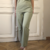 Pantalon pyjama femme coton bio et teinture végétale Feuilles de sauge - Natura Feel