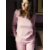 Haut de pyjama femme manches longues coton bio Lilas - Natura Feel