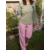 Pantalon pyjama femme coton Lilas - Natura Feel