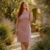 Chemise de nuit coton - Bois de rose - Natura Feel