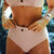 Culotte taille haute coton bio Bois de rose avant - Natura Feel