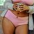Shorty femme 100% coton Fleur de Lotus - Face -  Natura Feel