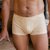 Boxer 100% coton bio homme Pêche - Face - Natura Feel