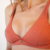 Soutien-gorge confortable foulard coton bio Terre de Sienne côté - Natura Feel