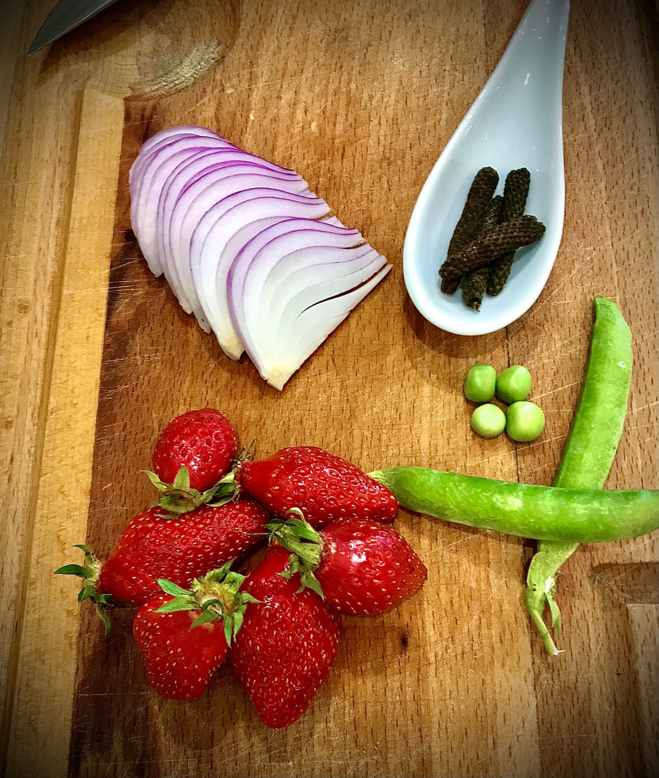photo salade de fraises