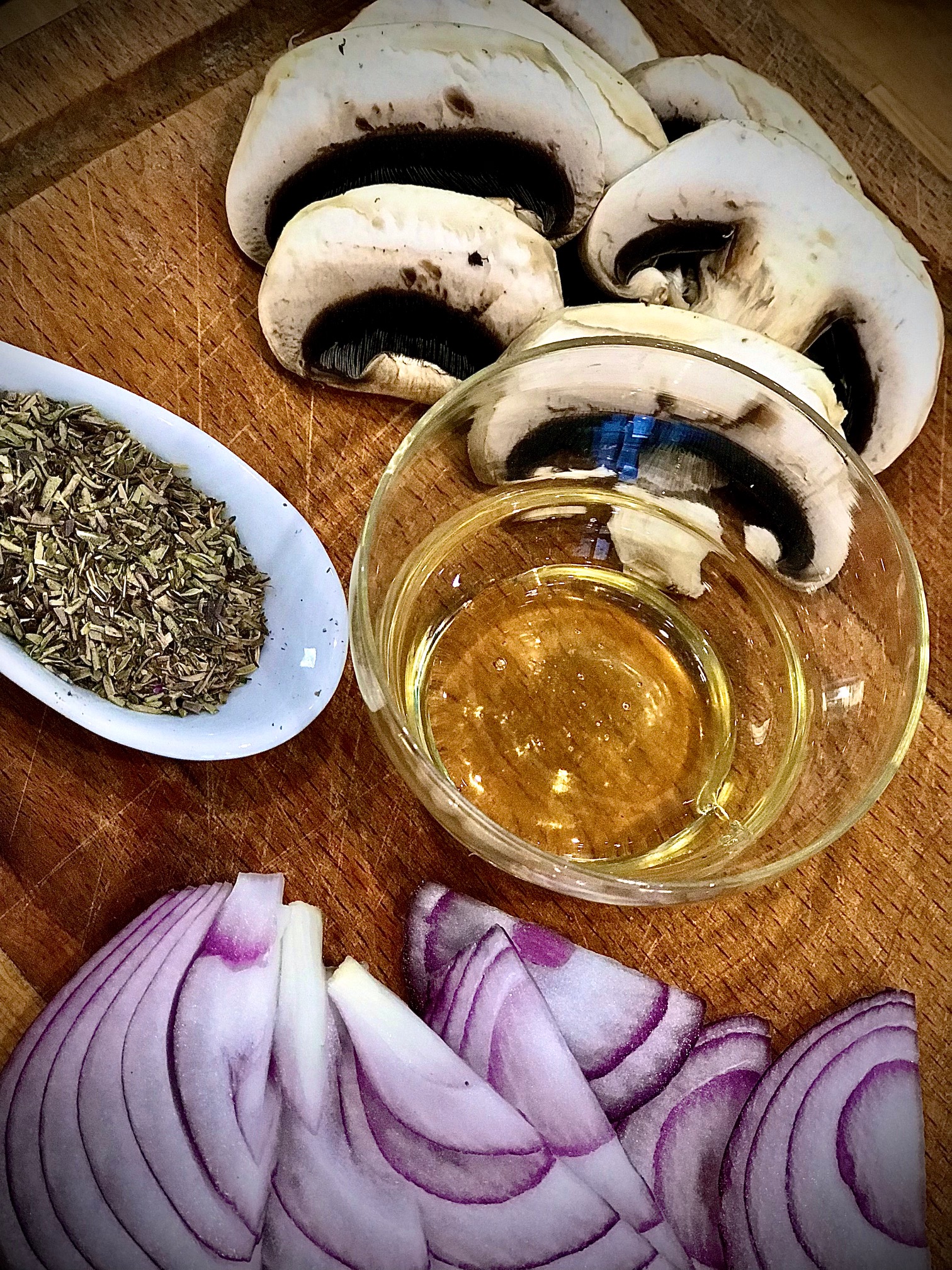 tatin champignons oignons