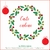 Black Golden Merry Christmas And Happy New Year Square Card