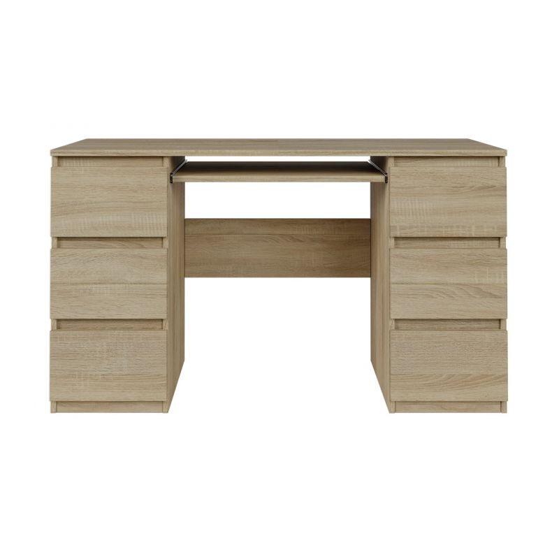 kyle-bureau-6-tiroirs-1-tablette-130-cm
