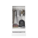 foarm-armoire-penderie-2-portes-2-tiroirs-l81-x-h180-cm