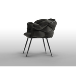 fauteuil moira noir 887656+2