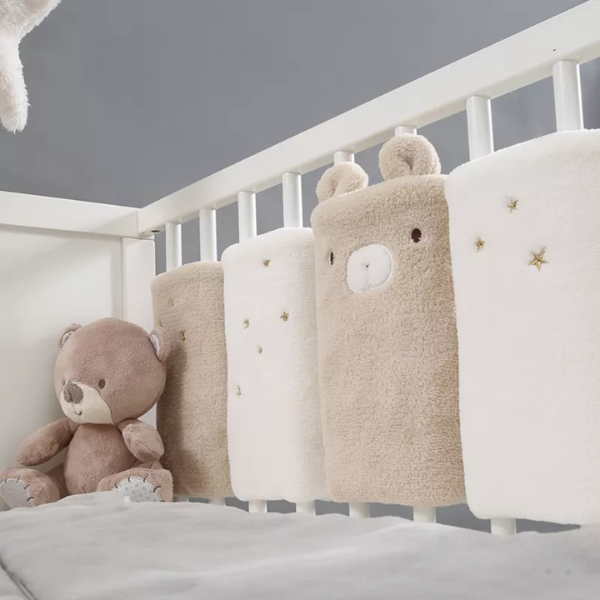 tour de lit lapin pare-choc lit à barreaux bébé