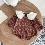 Body coton à col claudine bébé fille boutique vêtement en ligne