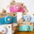 appareil photo factice en bois cadeau pour stimuler bébé