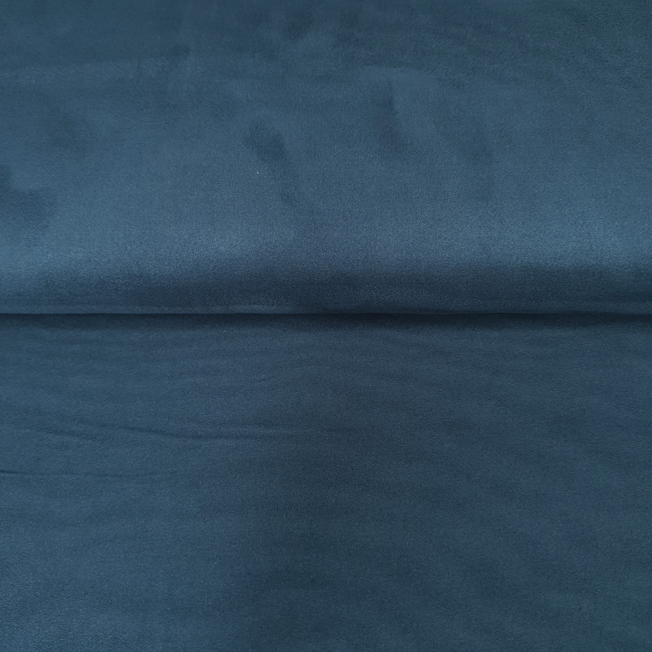 Tissu suédine bleu marine