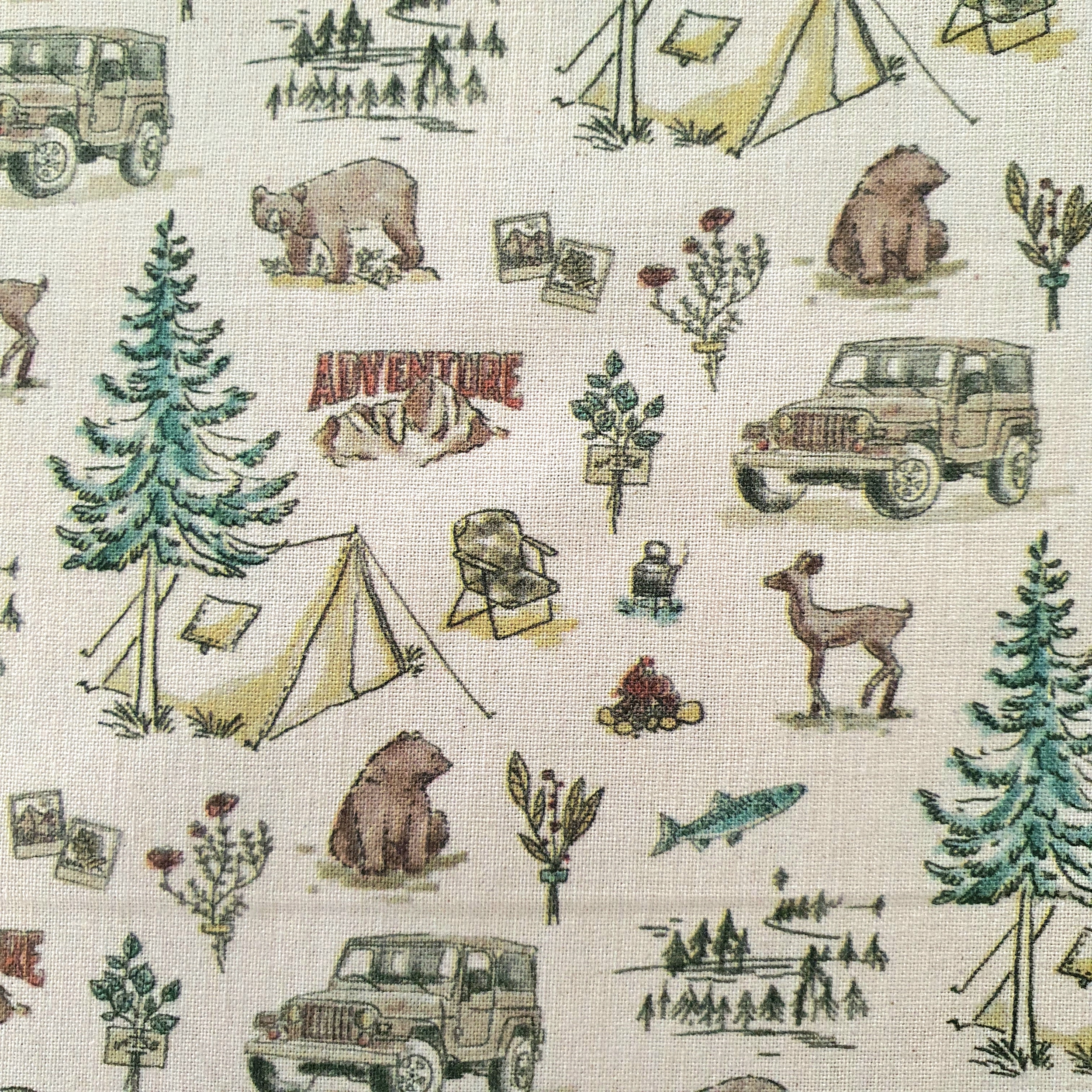 tissu coton beige camping quatre quatre (2)