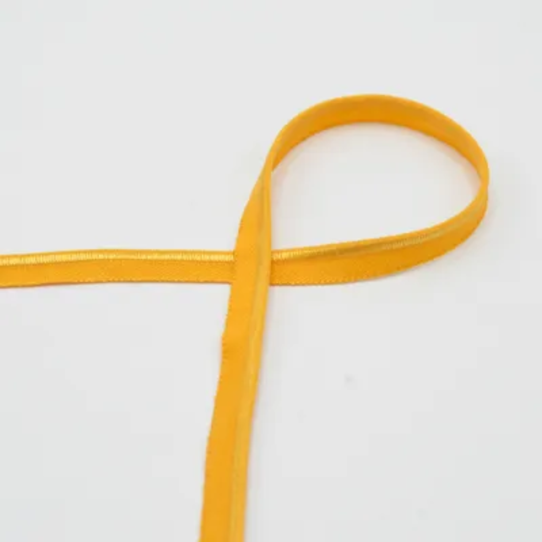 passepoil élastique 10mm jaune