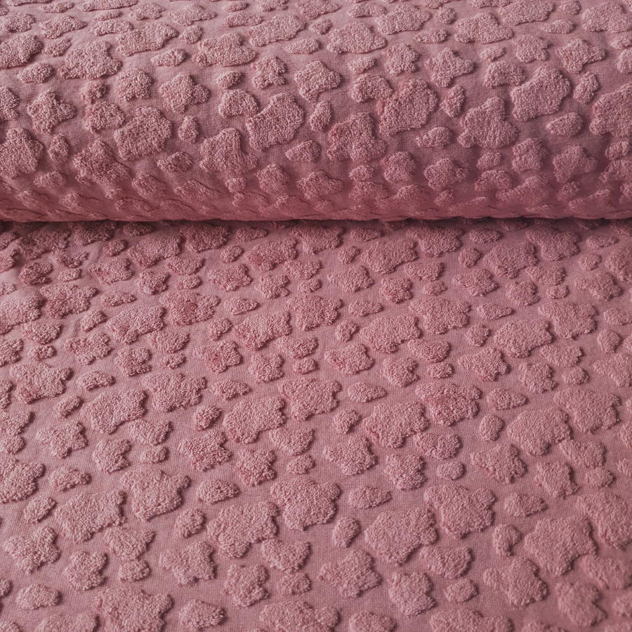 Tissu jersey éponge