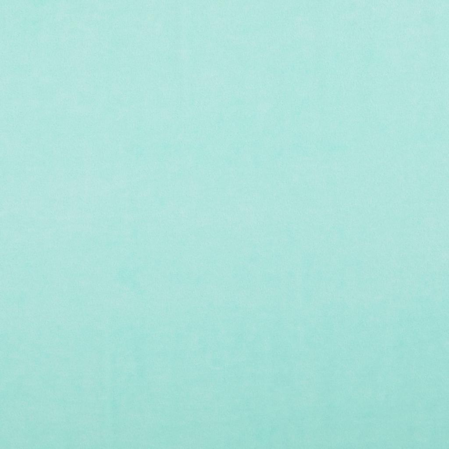 Tissu velours nicki uni bleu