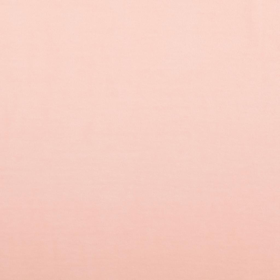 Tissu velours nicki uni rose