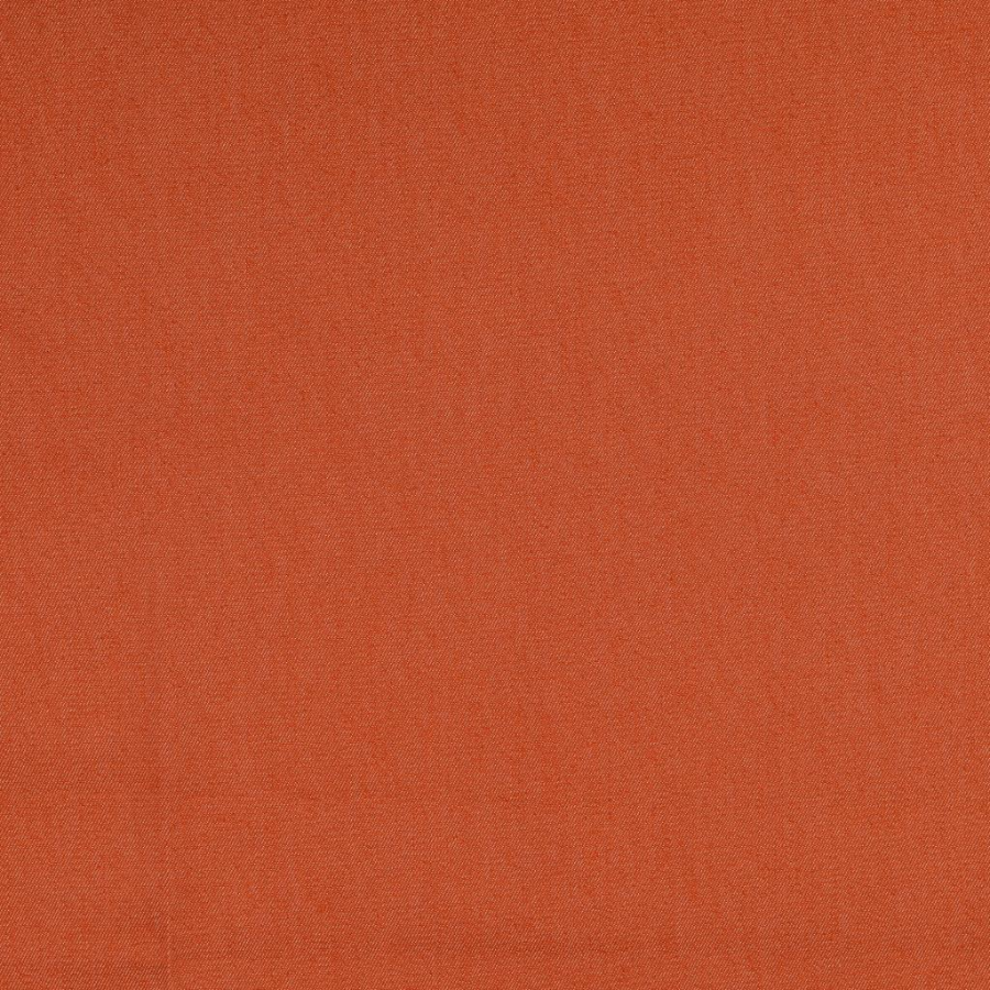 Tissu  jeans stretch orange rouille