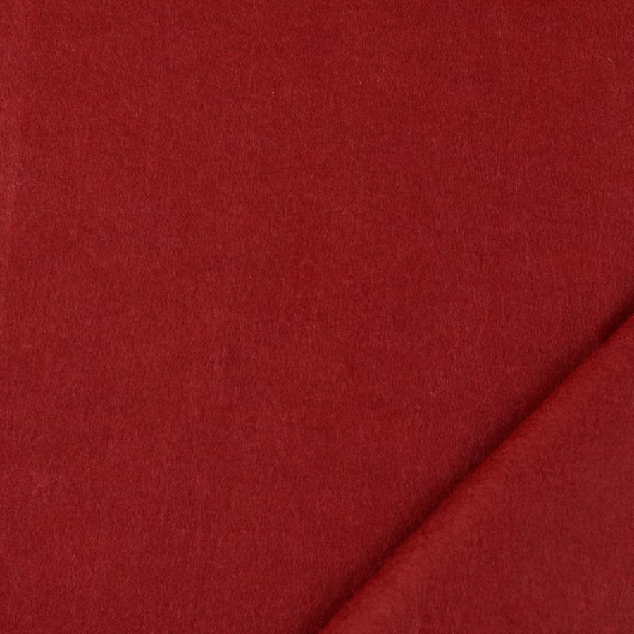 Tissu feutrine au mètre rouge bordeaux (2)