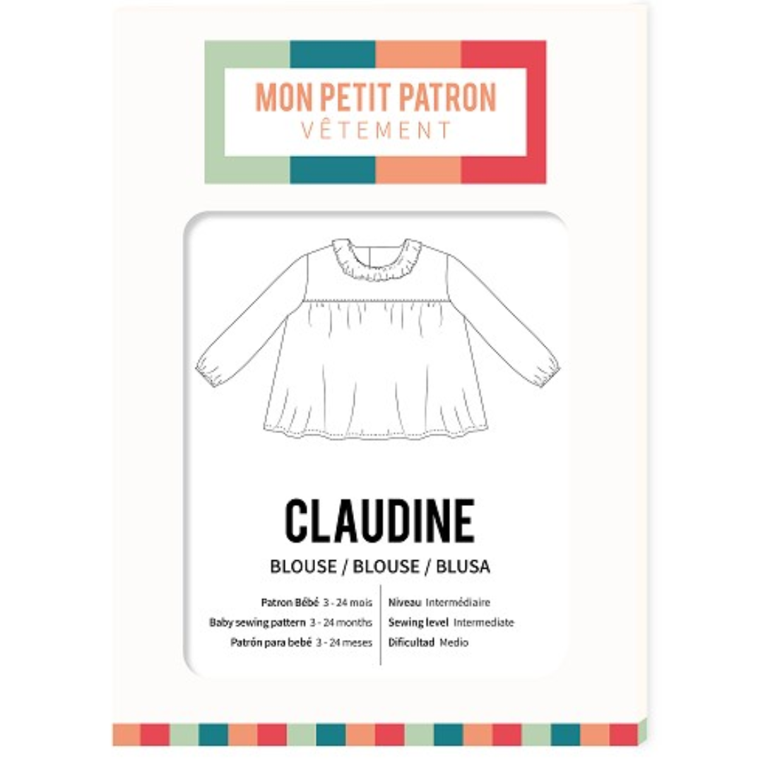 Patron enfant blouse mon petit patron Claudine